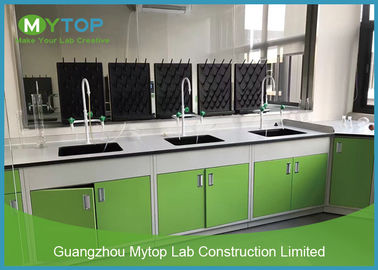 All Steel Science Lab Tables With Sinks , General Lab Systems Furniture